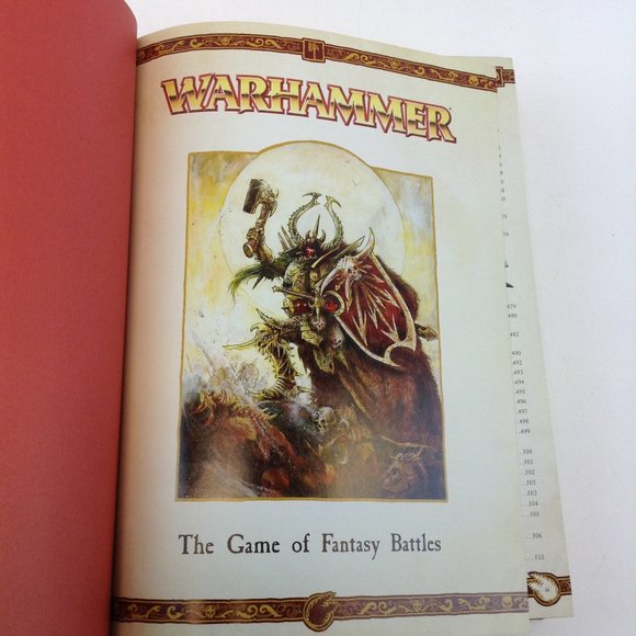 Warhammer The Game Of Fantasy Battles Hardcover Rulebook Games Workshop WFB 2009 - Picture 2 of 15